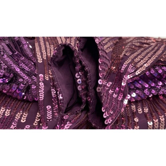 Kate Spade New York Ombre Sequin Long Sleeve Shift Mini Dress Sz 10 Party‎ Event - Picture 8 of 10